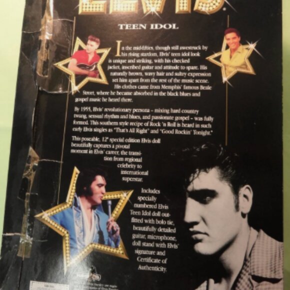 ELVIS PRESLEY BUNDLE 4 QTY ACTION FIGURES DOLLS TEEN IDOL JAILHOUSE ROCK HAYRIDE - Picture 12 of 12